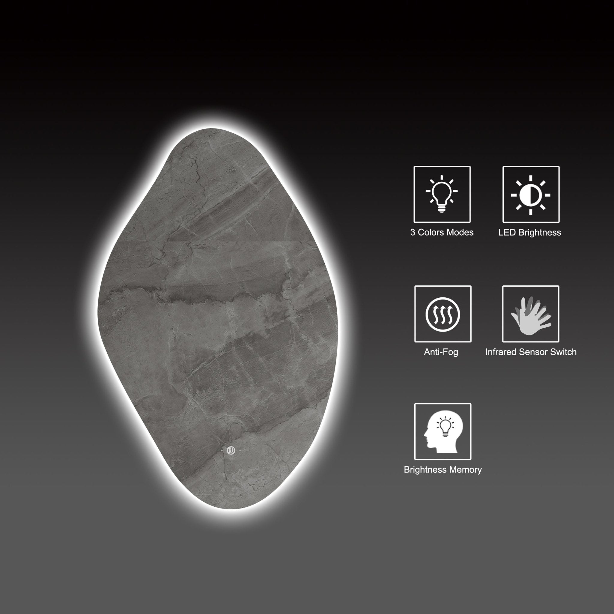 Loop LED Mirror – 24