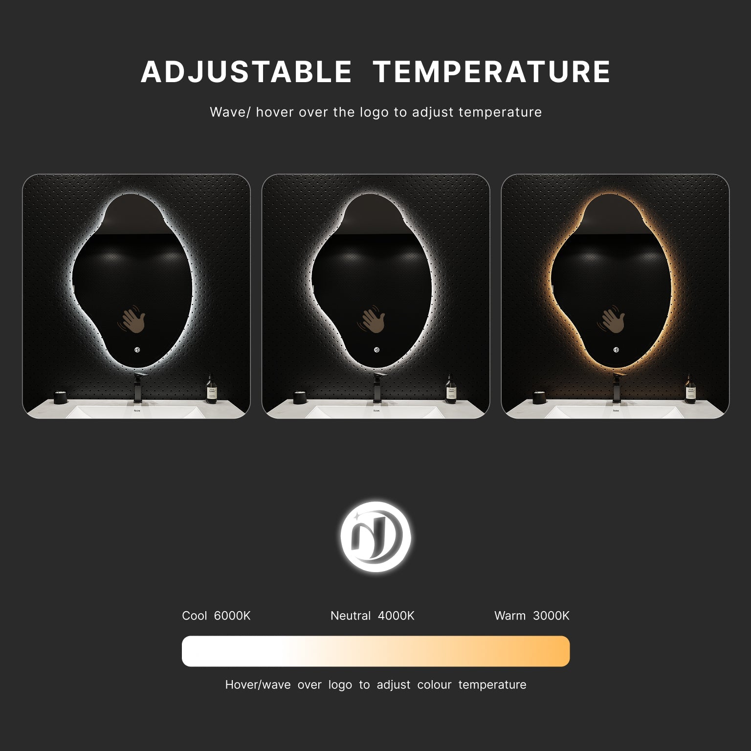 Loop LED Mirror – 24