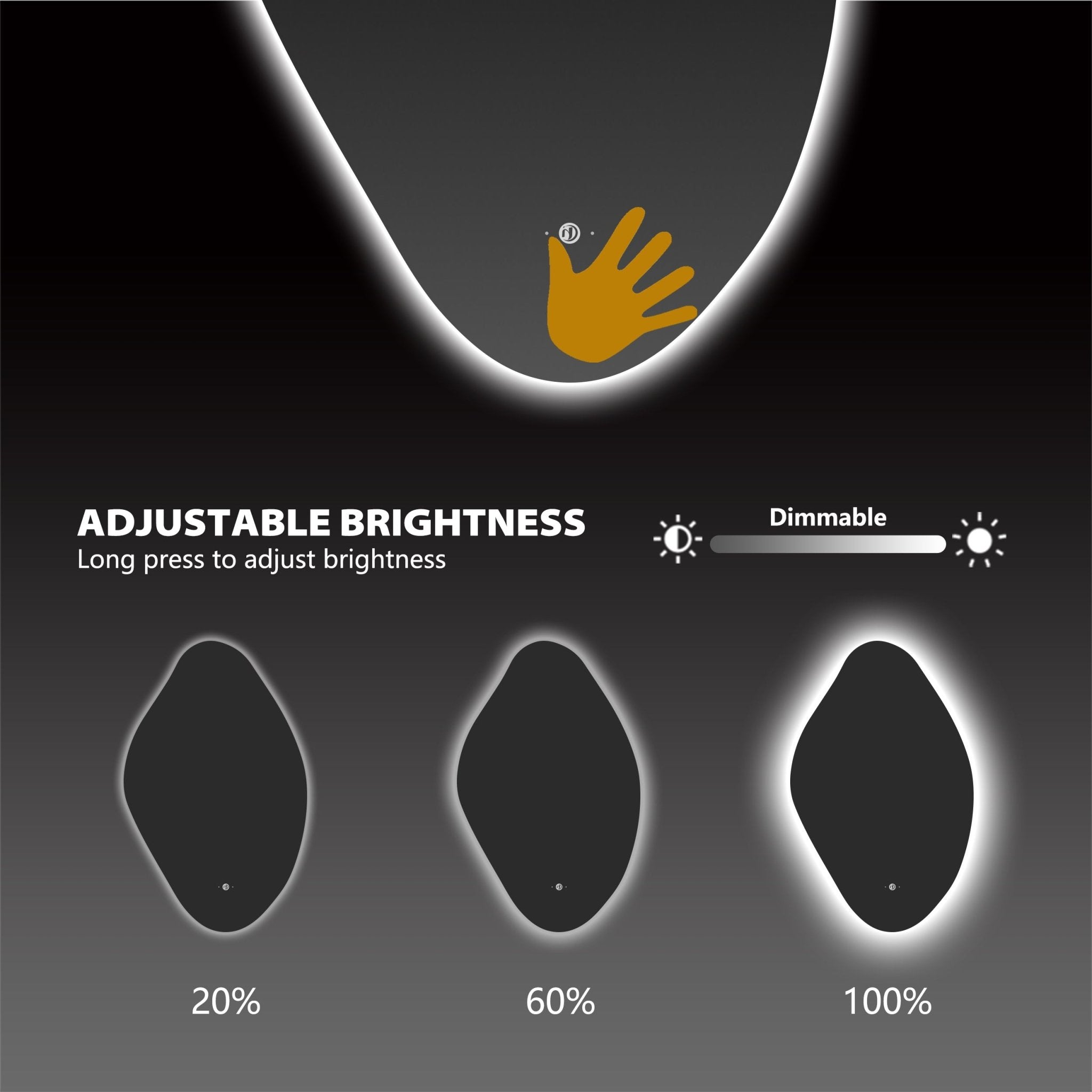 Loop LED Mirror – 24