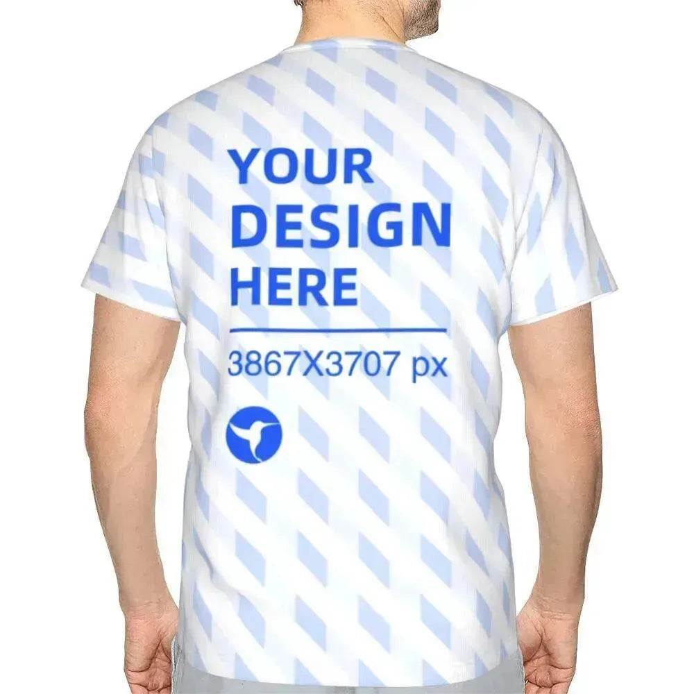 Loose And Comfortable Men's Short Sleeve Full Width T-shirt