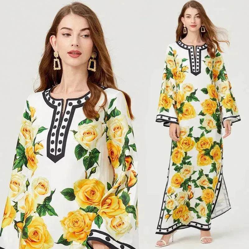 Loose Bohemian Holiday Dress Women