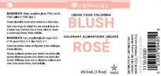 Blush Liquid Food Color - Liquid Food Coloring - 4 oz - 1 Gallon - Ships Free Within Canada on Orders Above CAD $199