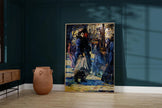 Louis Valtat Fauvist Art Print: Sur Le Boulevard, Giclee Fine Art