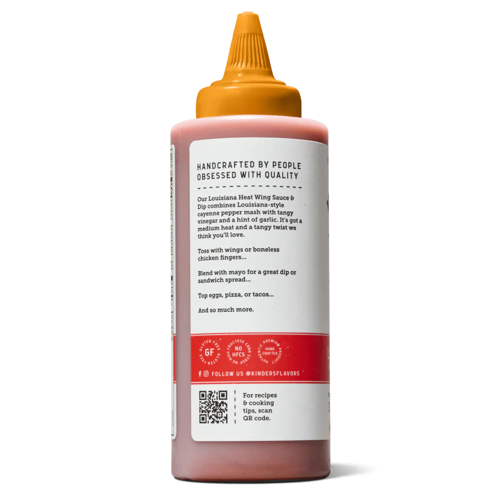 Kinder's Louisiana Heat Wing & Dip Sauce