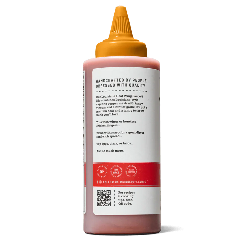Kinder's Louisiana Heat Wing & Dip Sauce