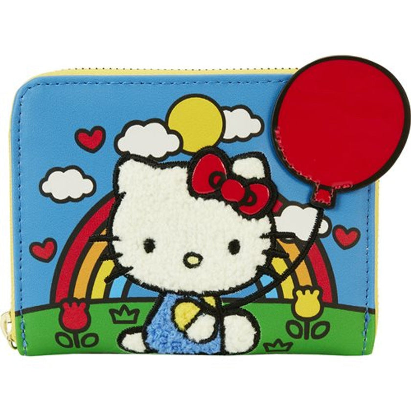 Loungefly Hello Kitty 50th Anniversary Chenille Zip Around Wallet