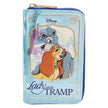 Loungefly Lady & the Tramp Classic Book Zip Around Wallet