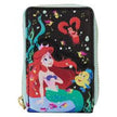 Loungefly Little Mermaid 35th Anniversary Life is the Bubbles Accordion Wallet