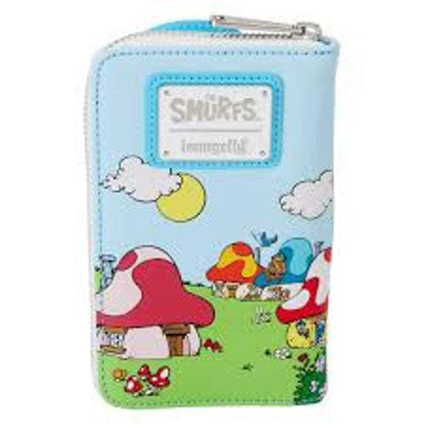 Loungefly Smurfs Smurfette Cosplay Zip Around Wallet