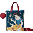 Loungefly Snow White Heritage Quilted Velvet Tote Bag