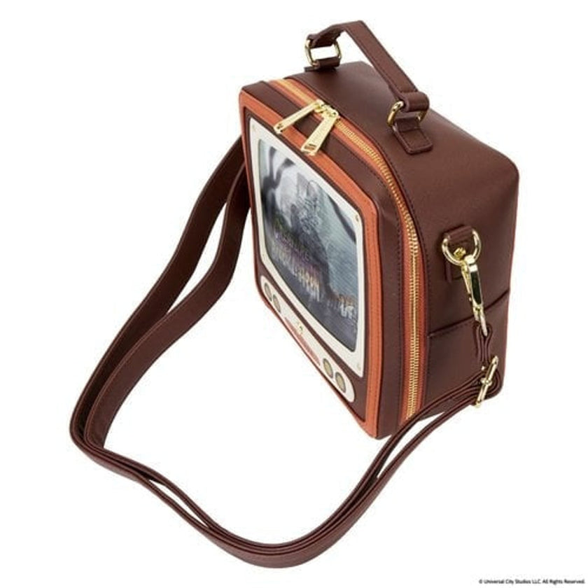 Loungefly Universal Monsters Vintage TV Triple Lenticular Crossbody Bag