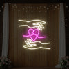 Love Hand Neon Signs