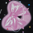 Love Heart Bow Tie Printed Short Sleeve