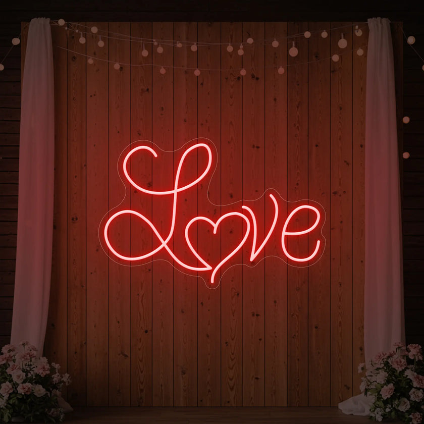 Love Heart Neon Sign