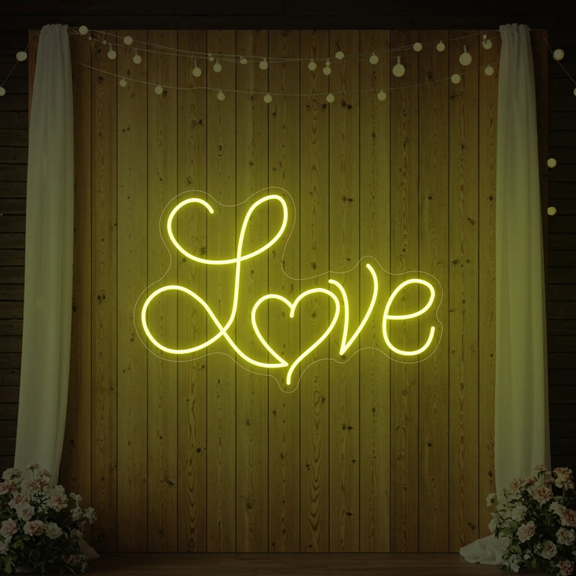 Love Heart Neon Sign
