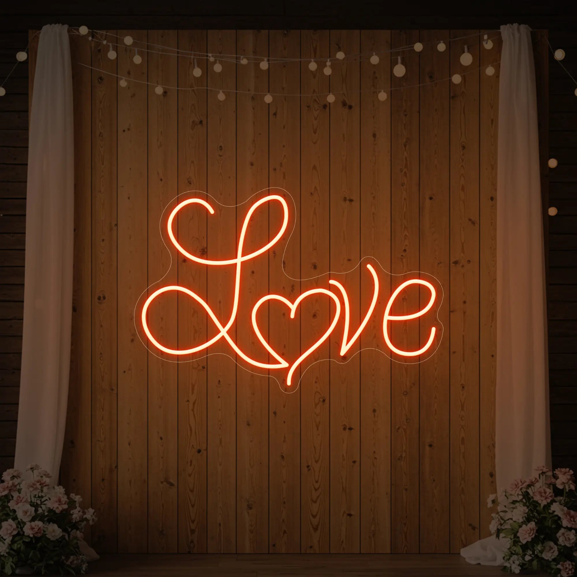 Love Heart Neon Sign
