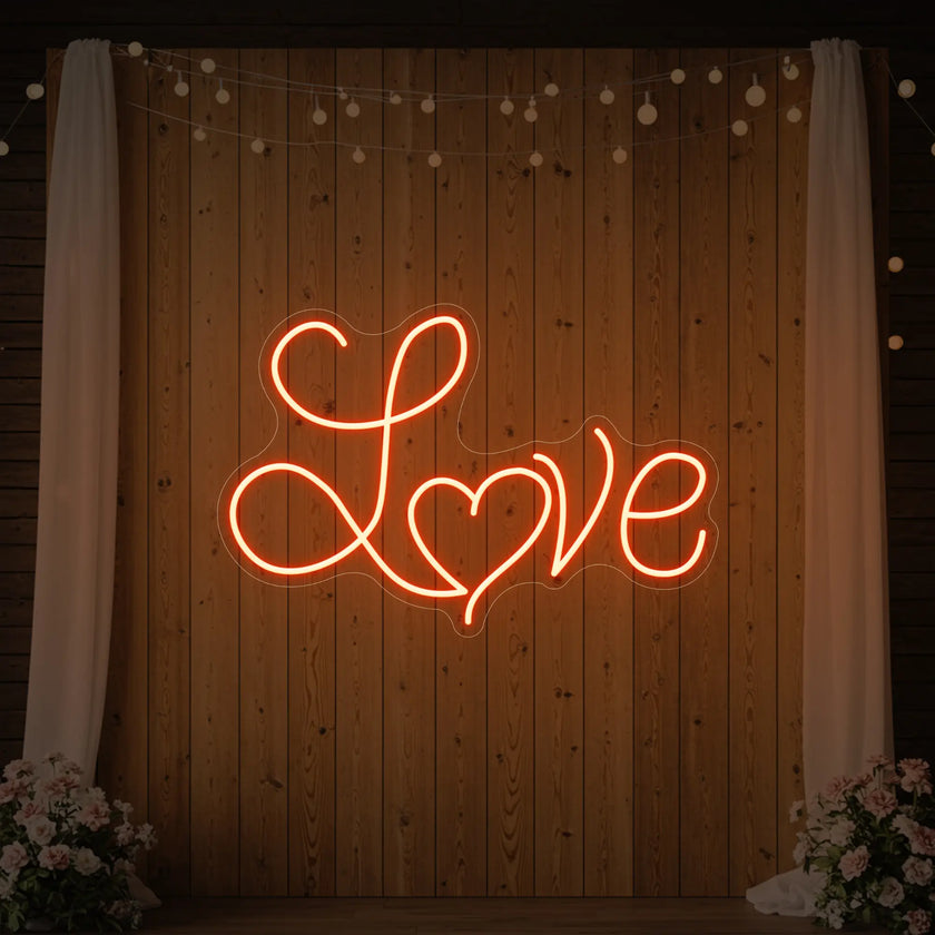 Love Heart Neon Sign