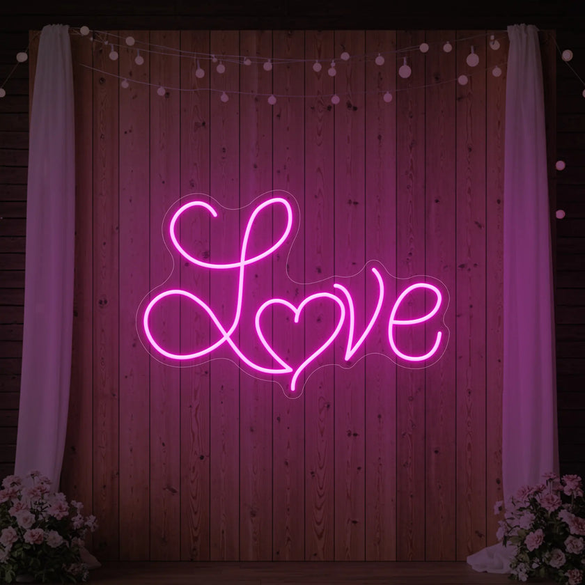 Love Heart Neon Sign