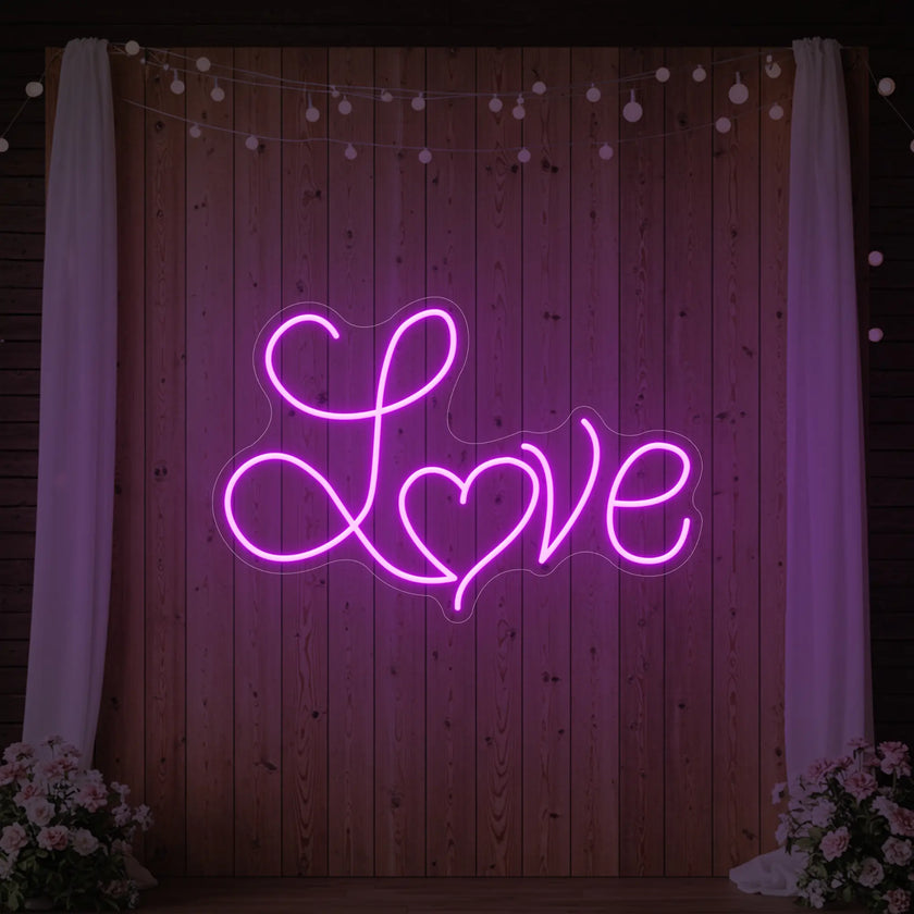 Love Heart Neon Sign