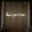 Love You More Neon Sign (Heart Edition)