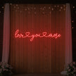 Love You More Neon Sign (Heart Edition)