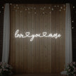 Love You More Neon Sign (Heart Edition)