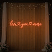 Love You More Neon Sign (Heart Edition)