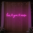 Love You More Neon Sign (Heart Edition)