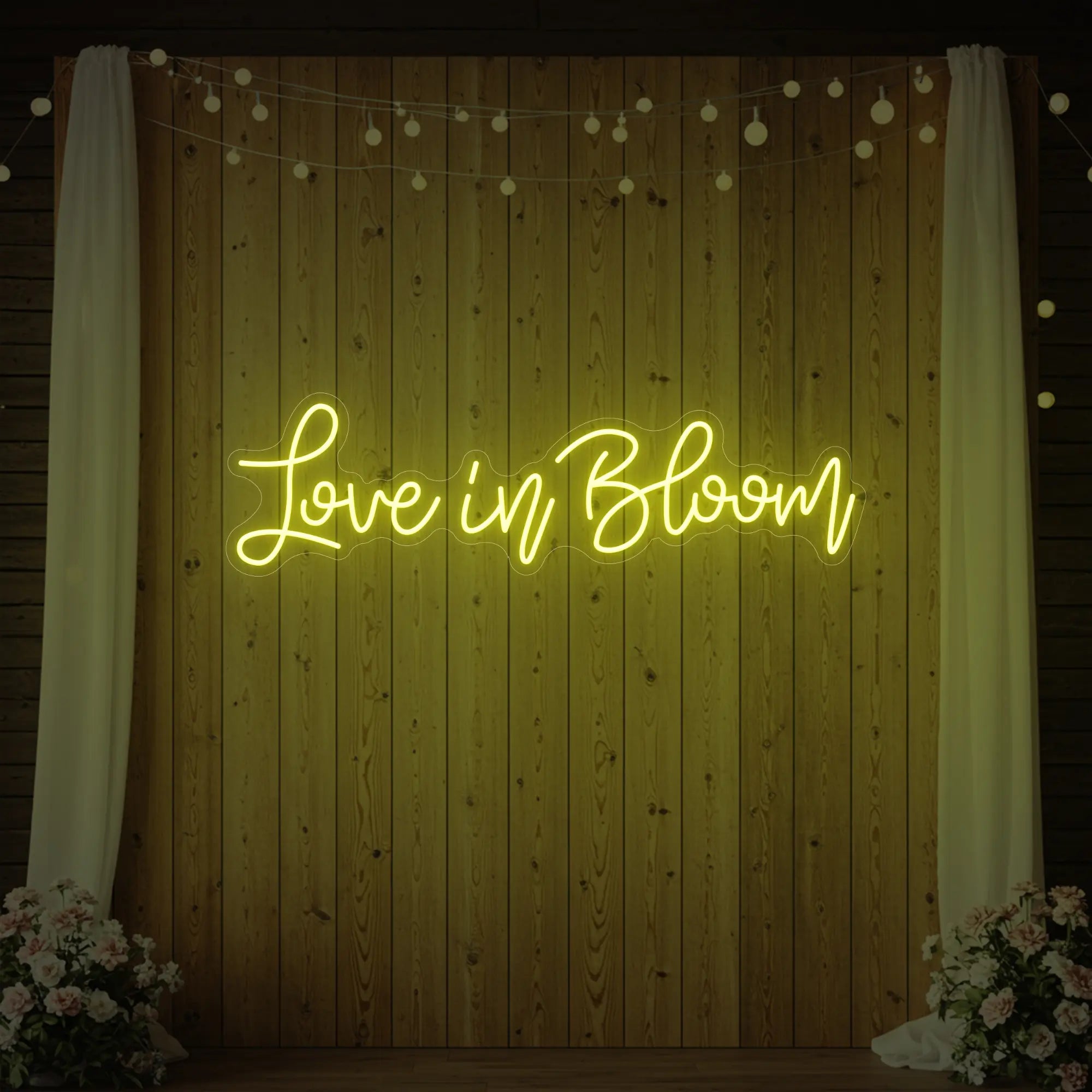 Love in Bloom Neon Sign