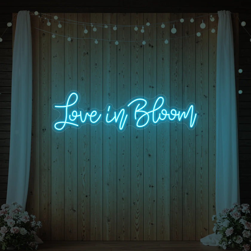 Love in Bloom Neon Sign