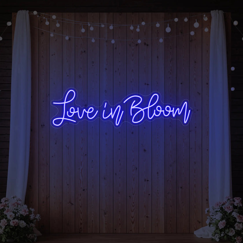 Love in Bloom Neon Sign