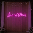 Love in Bloom Neon Sign