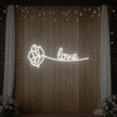 Love Rose Neon Sign