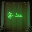 Love Rose Neon Sign