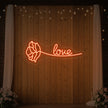 Love Rose Neon Sign