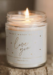 Love You Candle