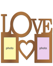 Toile photo collage amour 16x20
