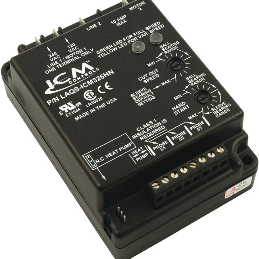 Low Ambient Head Pressure Control, Output 120-240 VAC, temperature input
