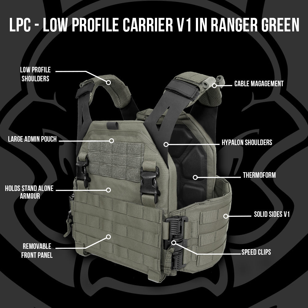 Warrior LPC V1 plate carrier molle