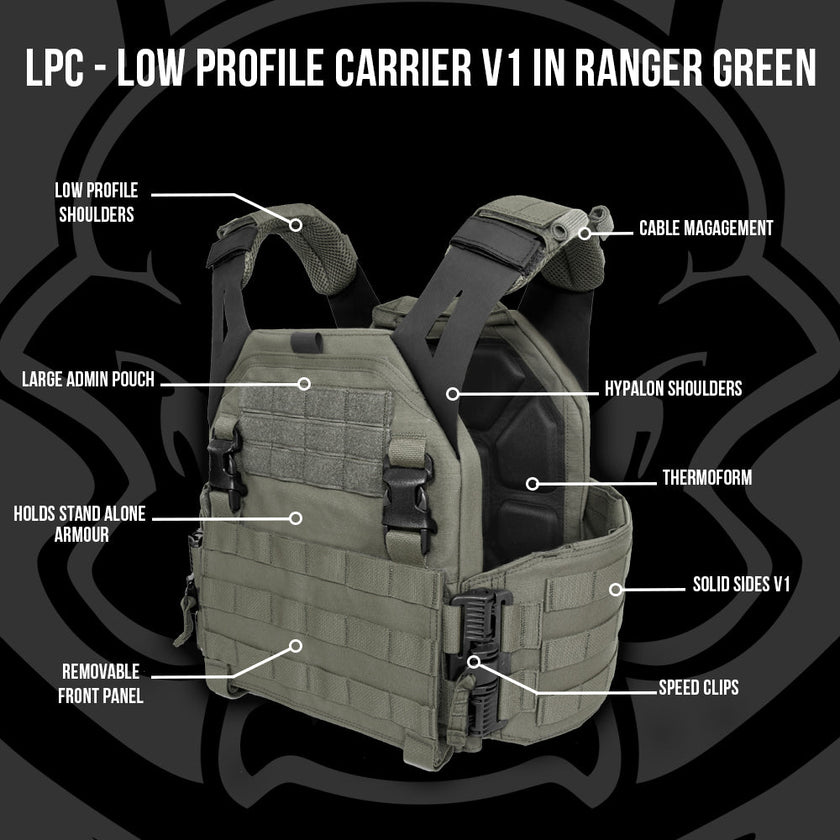 Warrior LPC V1 plate carrier molle