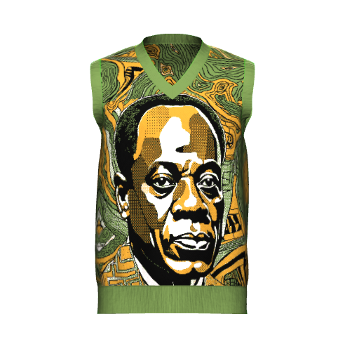 Kwame Nkrumah Knitted Vest