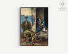 Ludwig Deutsch - The Artefacts Dealer | Famous Orientalist Art (available handframed or unframed)