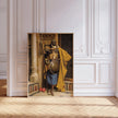 Ludwig Deutsch - The Moorish Guard | Orientalist Art (available handframed or unframed)