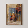 Ludwig Deutsch - The Smoker | Orientalist Art (available handframed or unframed)