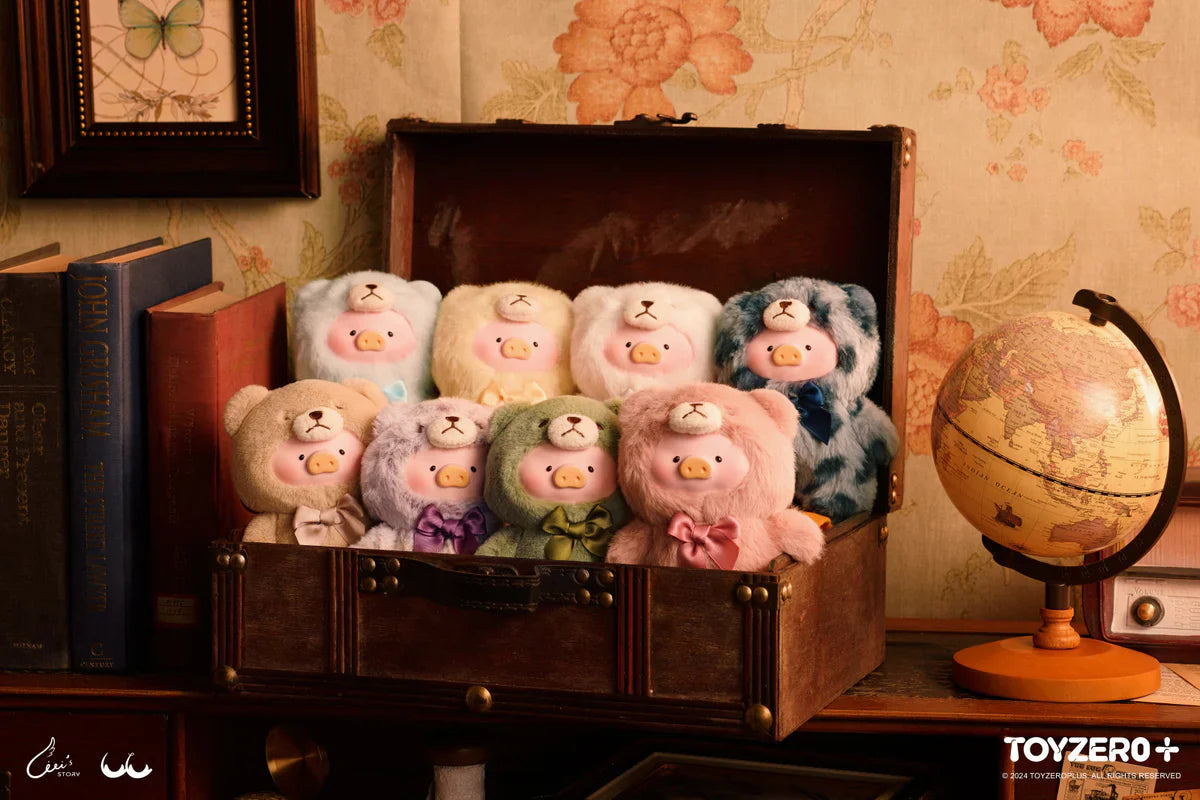 LuLu the Piggy Vintage Teddy Shop Vinyl Face Blind Box (1 Random Box)