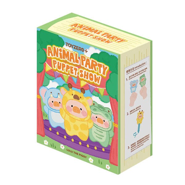 Lulu The Piggy Animal Party Forest Theater Vinyl Finger Puppet Blind Box (1 Random Box)