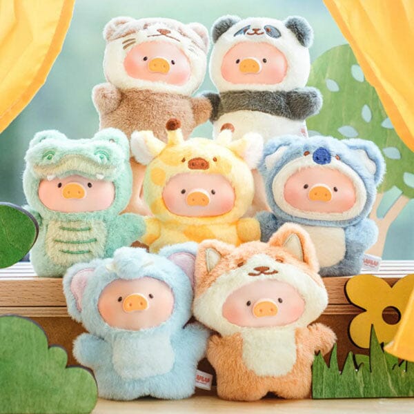 Lulu The Piggy Animal Party Forest Theater Vinyl Finger Puppet Blind Box (1 Random Box)