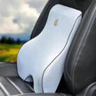 Memory Foam Lumbar Cushion & Headrest Set – Space Foam Back & Neck Support for Office Chair & Car Seat