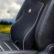 Memory Foam Lumbar Cushion & Headrest Set – Space Foam Back & Neck Support for Office Chair & Car Seat