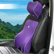 Memory Foam Lumbar Cushion & Headrest Set – Space Foam Back & Neck Support for Office Chair & Car Seat